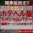 【R-30】関東版限定！ホテヘル版スペシャルバナー無料サービス！
